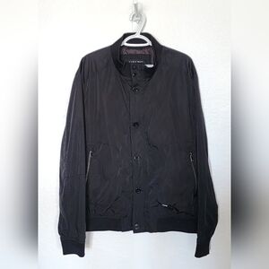 Zara Man Men's Black Rainproof Jacket. Size XXL